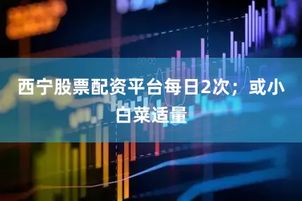 西宁股票配资平台每日2次；或小白菜适量